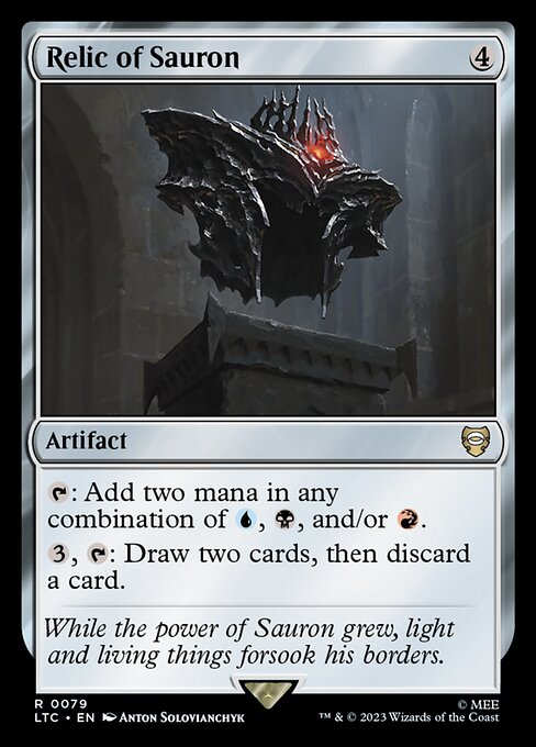 Relic of Sauron — LTC