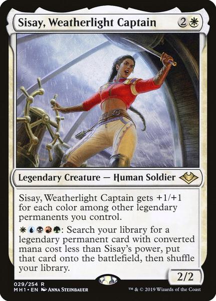 Sisay, Weatherlight Captain - Modern Horizons 29