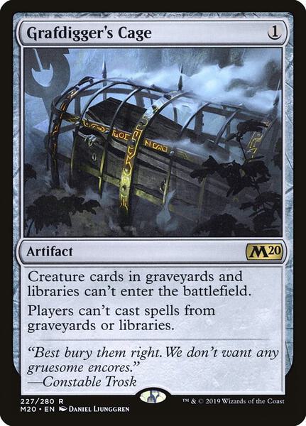 Grafdigger's Cage - Core Set 2020 227