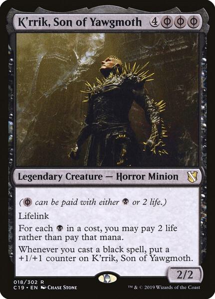 K'rrik, Son of Yawgmoth - Commander 2019 18