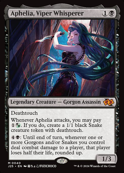 Aphelia, Viper Whisperer - Foundations Jumpstart J25 M 0040