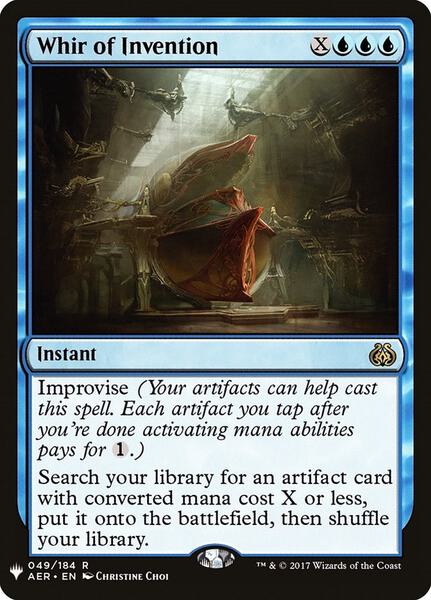 Whir of Invention - The List Reprints 49