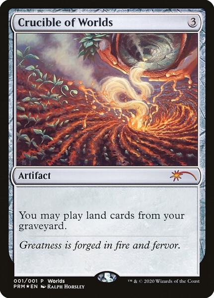 Crucible of Worlds - FOIL ★ Unique and Miscellaneous Promos 1