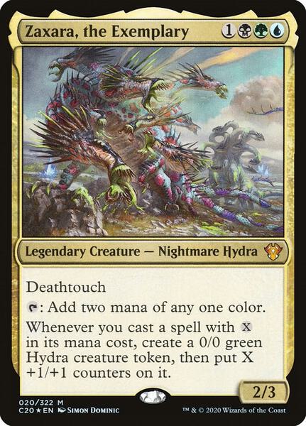 Zaxara, the Exemplary - FOIL ★ Commander 2020 20