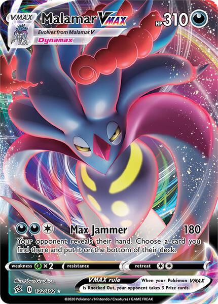 Malamar VMAX - FOIL ★ SWSH02: Rebel Clash 122/192