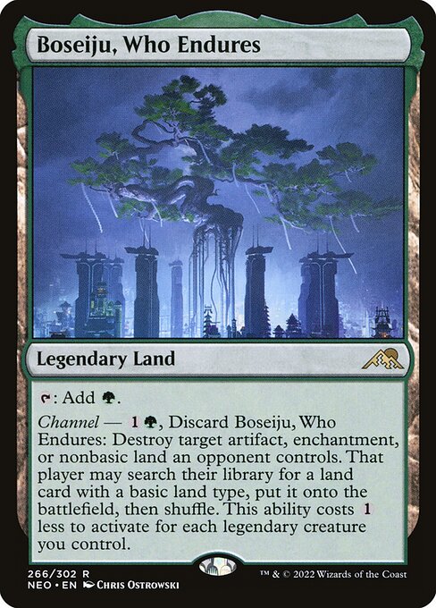 Boseiju, Who Endures - Kamigawa: Neon Dynasty NEO 266/302