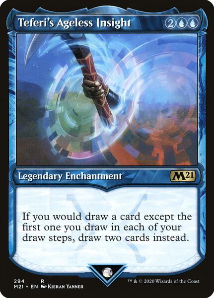 Teferi's Ageless Insight (Showcase) - Core Set 2021 294
