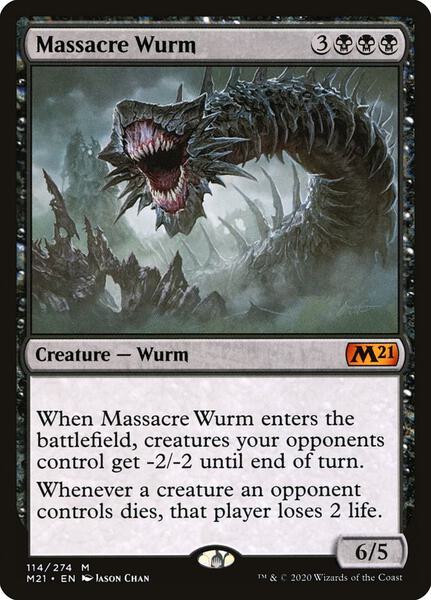 Massacre Wurm - Core Set 2021 114