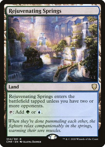Rejuvenating Springs - Commander Legends 354
