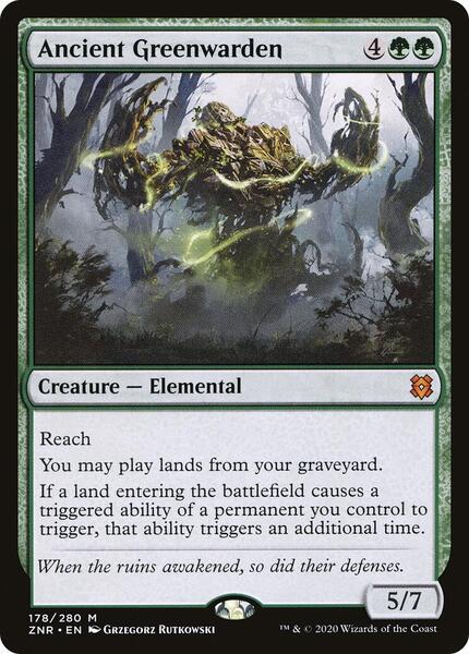 Ancient Greenwarden - Zendikar Rising 178