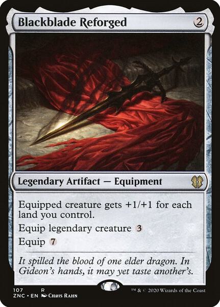 Blackblade Reforged - Commander: Zendikar Rising 107