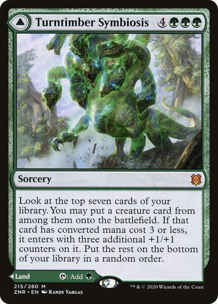 Turntimber Symbiosis - FOIL ★ Zendikar Rising 215