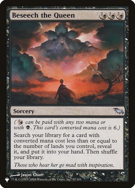 Beseech the Queen - The List Reprints 57/301