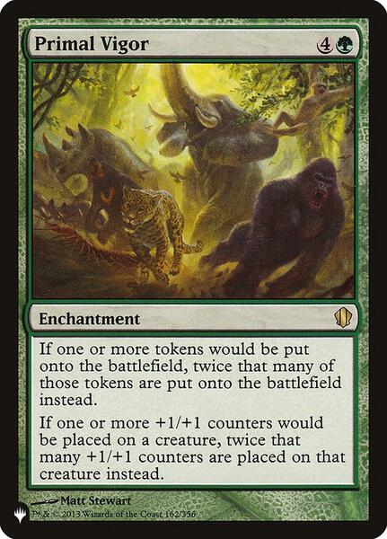 Primal Vigor - The List Reprints 162/356