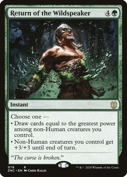 Return of the Wildspeaker - Commander: Zendikar Rising 79