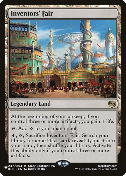 Inventors' Fair - The List Reprints 247/264