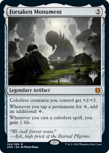 Forsaken Monument - Promo Pack: Zendikar Rising 244