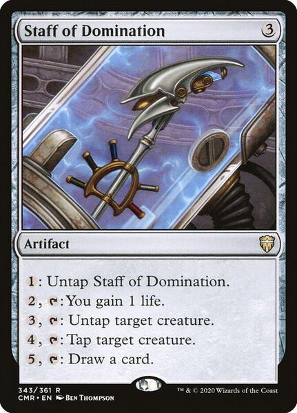 Staff of Domination - Commander Legends 343