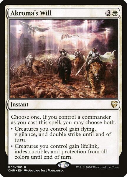 Akroma's Will - Commander Legends 3
