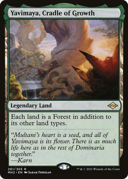 Yavimaya, Cradle of Growth - Modern Horizons 2 261