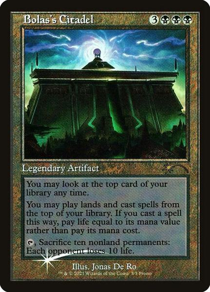 Bolas's Citadel (Retro Frame) - FOIL ★ WPN & Gateway Promos 3