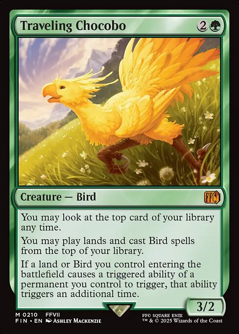Traveling Chocobo — FIN