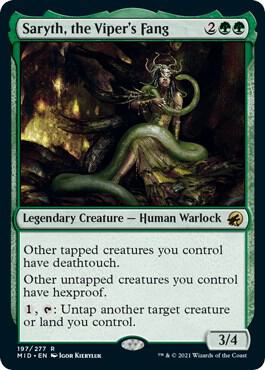 Saryth, the Viper's Fang - Innistrad: Midnight Hunt 197