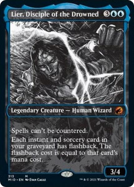 Lier, Disciple of the Drowned (Showcase) - Innistrad: Midnight Hunt 313