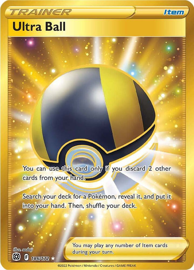 Ultra Ball (Secret) — SWSH09 (Lightly Played)
