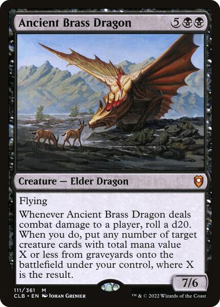 Ancient Brass Dragon - Commander Legends: Battle for Baldur's Gate 111