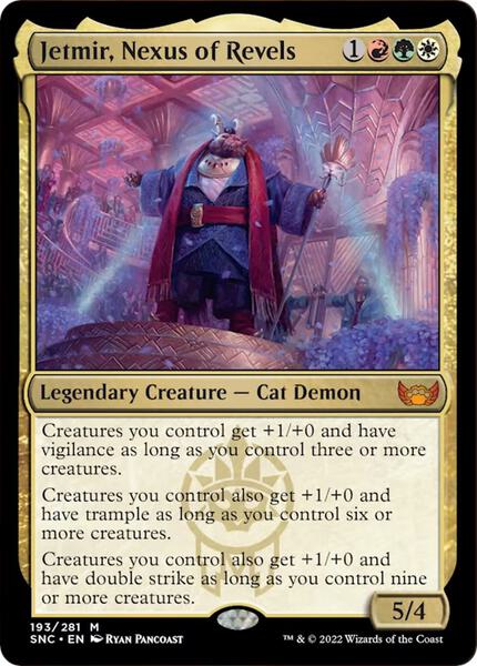 Jetmir, Nexus of Revels - FOIL ★ Streets of New Capenna 193