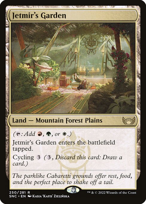 Jetmir's Garden - FOIL ★ Streets of New Capenna SNC