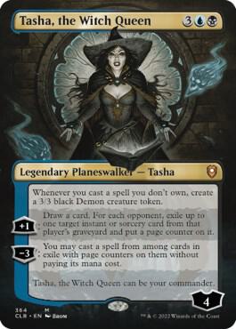 Tasha, the Witch Queen (Borderless) - Commander Legends: Battle for Baldur's Gate 364