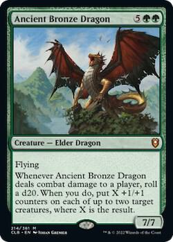 Ancient Bronze Dragon - Commander Legends: Battle for Baldur's Gate 214