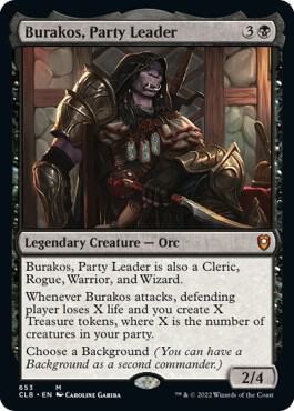 Burakos, Party Leader - FOIL ★ Commander Legends: Battle for Baldur's Gate 653