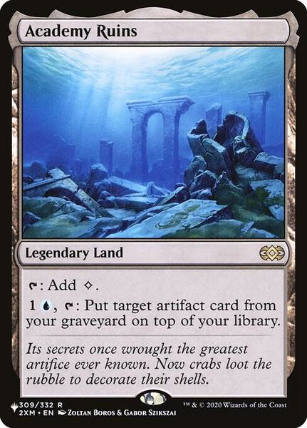 Academy Ruins - The List Reprints 309