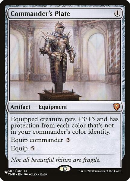 Commander's Plate - The List Reprints 305/361