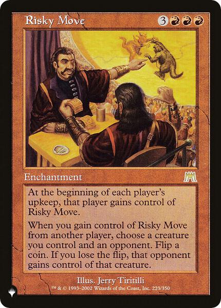 Risky Move - The List Reprints 223