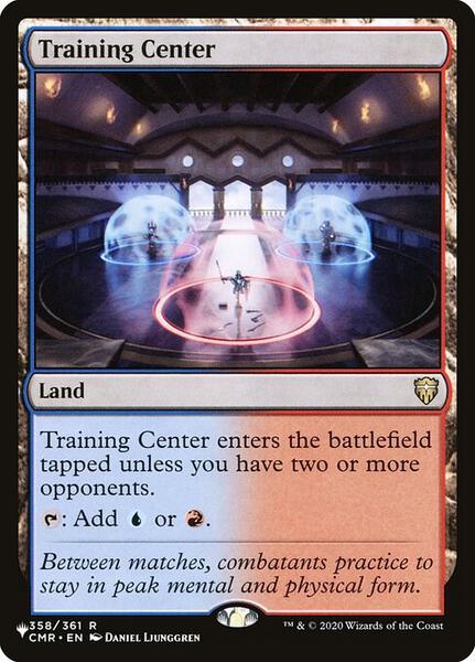 Training Center - The List Reprints 358