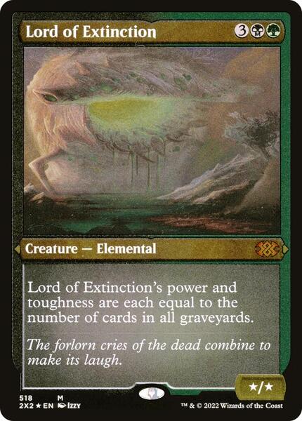 Lord of Extinction (Foil Etched) - FOIL ★ Double Masters 2022 518