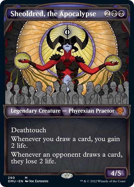 Sheoldred, the Apocalypse (Showcase) - FOIL ★ Dominaria United 290