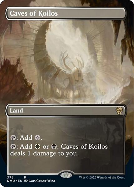 Caves of Koilos (Borderless) - FOIL ★ Dominaria United 378