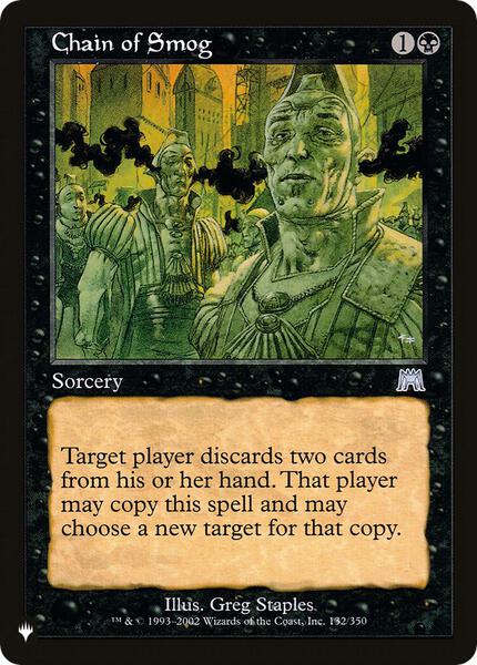 Chain of Smog - The List Reprints 132/350
