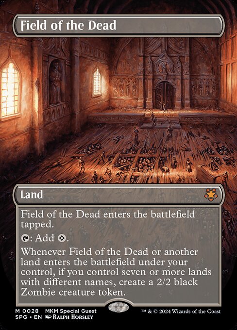 Field of the Dead - Special Guests SPG 0028, MKM Special Guest, borderless