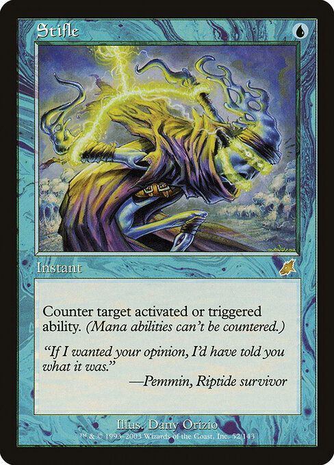 Stifle - Scourge SCG 52 (2003; number catalog-derived, single Scourge printing)