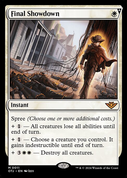 Final Showdown - FOIL ★ Promo Pack: Outlaws of Thunder Junction 11