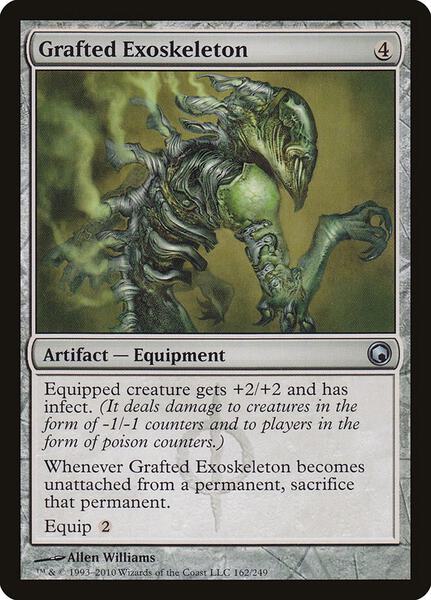 Grafted Exoskeleton - Scars of Mirrodin 162