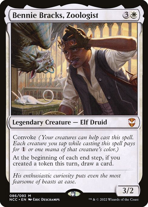 Bennie Bracks, Zoologist - Streets of New Capenna Commander NCC 086/093 M (2022; Eric Deschamps)