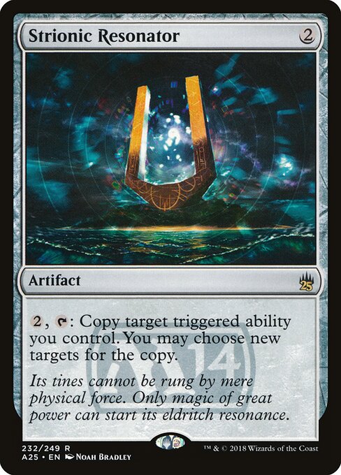 Strionic Resonator - Masters 25 A25 232/249 R (2018; Noah Bradley)
