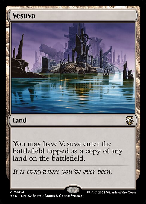 Vesuva (Ripple Foil) - FOIL ★ Commander: Modern Horizons 3 404